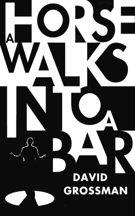David Grossman - A Horse Walks into a Bar