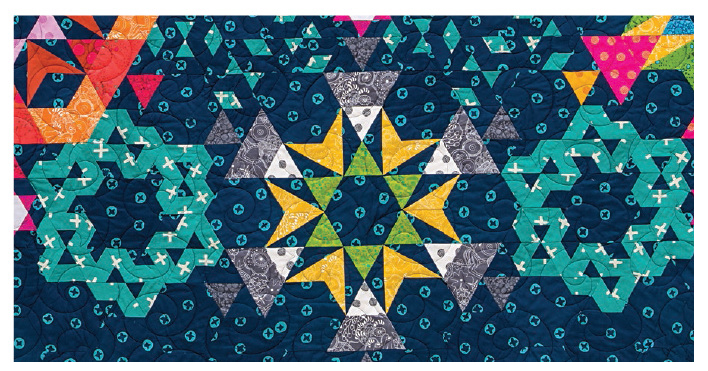 Hexagons make stupendous quilts Their unusual shape ability to tile and - photo 2