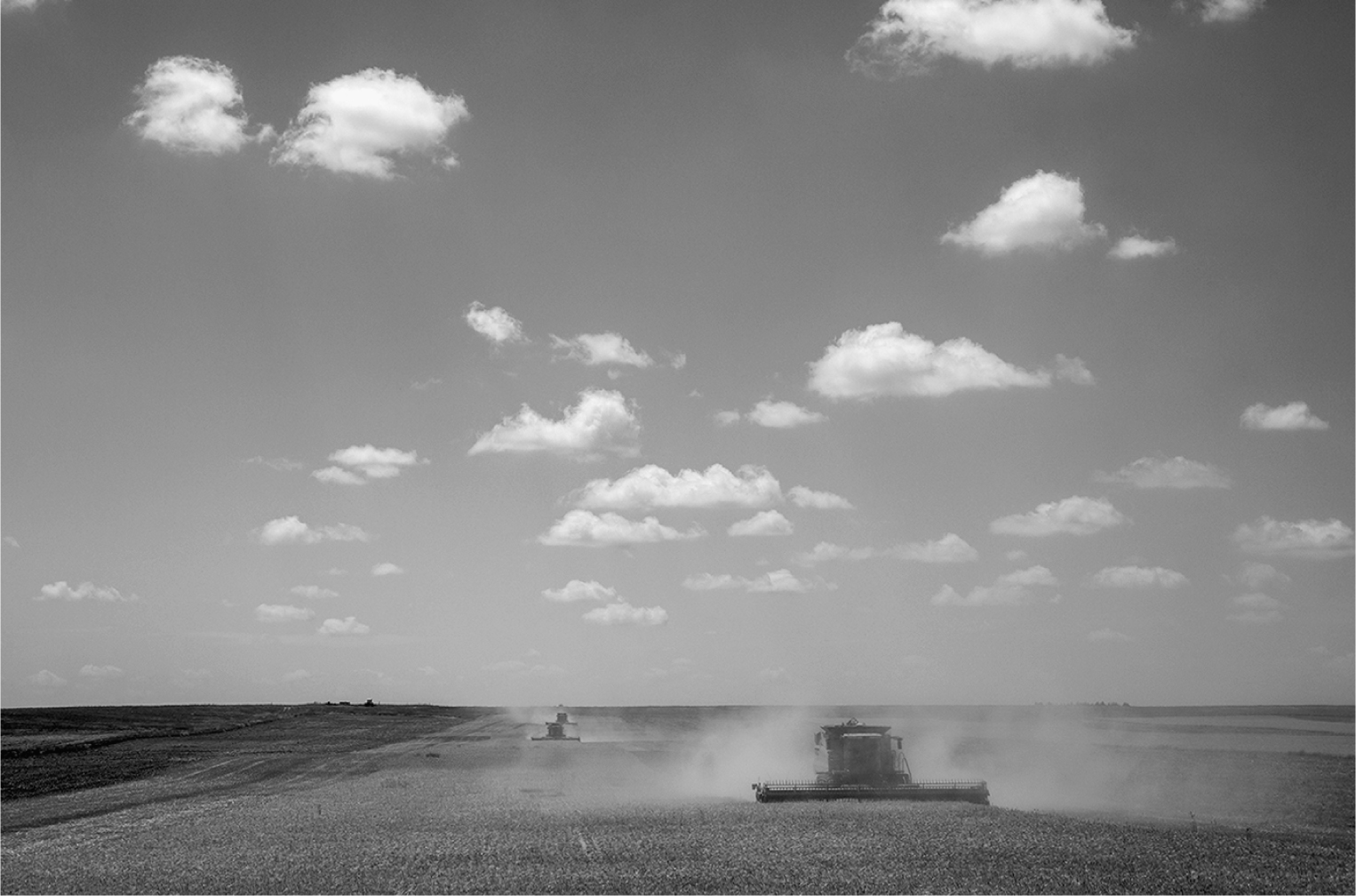 THIS IS THE LAND OF PRIMARY COLORS red combine blue sky yellow wheat Under - photo 3