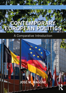 José M. Magone - Contemporary European Politics: A Comparative Introduction