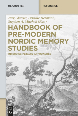 Jrg Glauser - Handbook of Pre-Modern Nordic Memory Studies