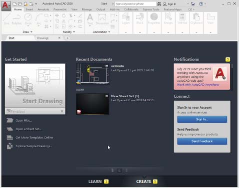 Fig 12 The Start Page Fig 13 The AutoCAD 2020 Drafting Annotation - photo 6