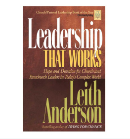 Leith Anderson - Leadership That Works