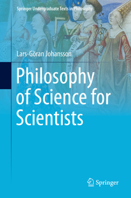 Lars-Göran Johansson Philosophy of Science for Scientists