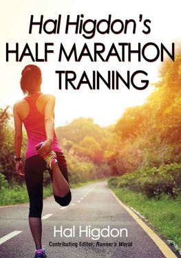 Hal Higdon Hal Higdons Half Marathon Training