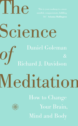 Daniel Goleman The Science of Meditation