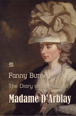 Fanny Burney - The Diary and Letters of Madame DArblay