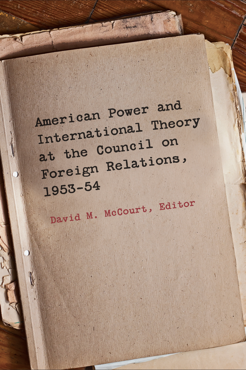 American Power and International Theory at the Council on Foreign Relations - photo 1