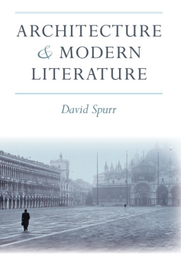 David Spurr - Architecture and Modern Literature