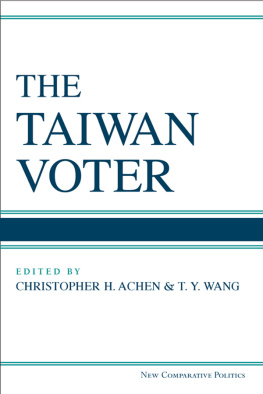 Christopher H. Achen The Taiwan Voter