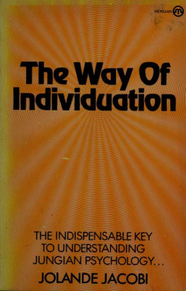 Jolande Jacobi Way of Individuation