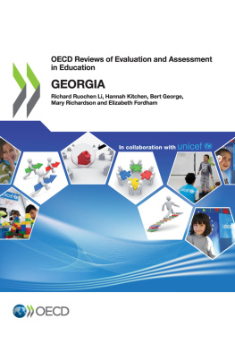 Li R. - OECD Reviews of Evaluation and Assessment in Education: Georgia