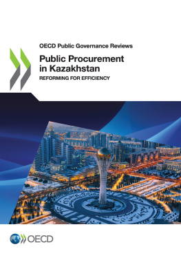 OECD Public Procurement in Kazakhstan