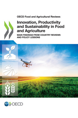 OECD Innovation, Productivity and Sustainability in Food and Agriculture