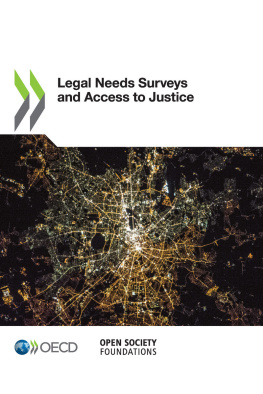 OECD and Open Society Foundations Legal Needs Surveys and Access to Justice