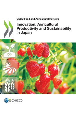 OECD Innovation, Agricultural Productivity and Sustainability in Japan
