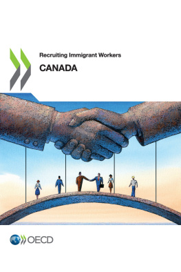 OECD - Recruiting Immigrant Workers: Canada 2019