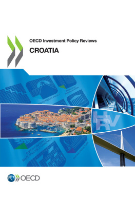 OECD - OECD Investment Policy Reviews: Croatia 2019