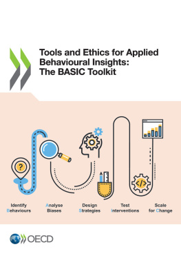 OECD - Tools and Ethics for Applied Behavioural Insights: The BASIC Toolkit