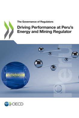 OECD Driving Performance at Peru’s Energy and Mining Regulator