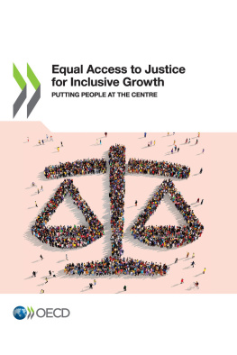 OECD - Equal Access to Justice for Inclusive Growth