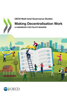 OECD Making Decentralisation Work