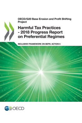 OECD Harmful Tax Practices - 2018 Progress Report on Preferential Regimes