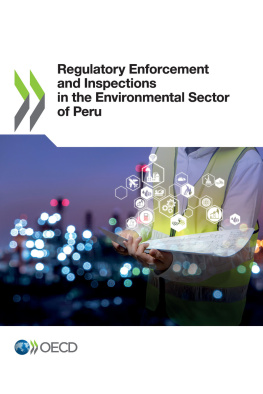 OECD - Regulatory Enforcement and Inspections in the Environmental Sector of Peru