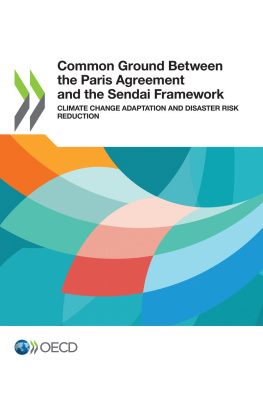 OECD - Common Ground Between the Paris Agreement and the Sendai Framework