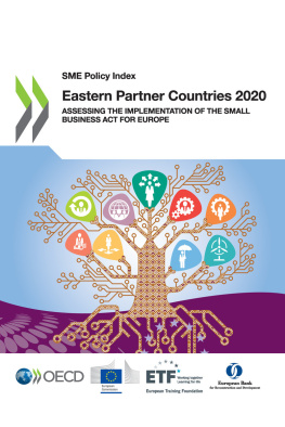 OECD - SME Policy Index: Eastern Partner Countries 2020