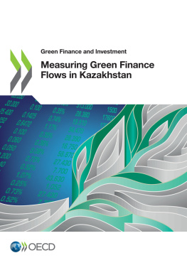 OECD Measuring Green Finance Flows in Kazakhstan
