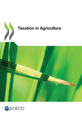 OECD Taxation in Agriculture
