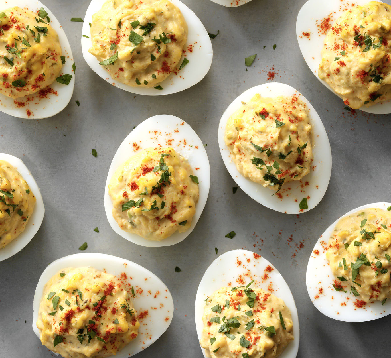 BEST DEVILED EGGS Herbs lend amazing flavor making these the best deviled eggs - photo 3