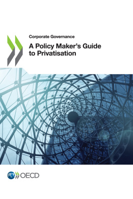 OECD A Policy Maker’s Guide to Privatisation