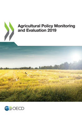 OECD - Agricultural Policy Monitoring and Evaluation 2019