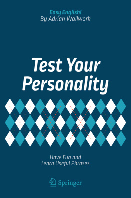 Adrian Wallwork - Test Your Personality