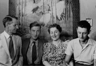 At home in Warsaw June 1939 George and I with our parents Warsaw with - photo 2