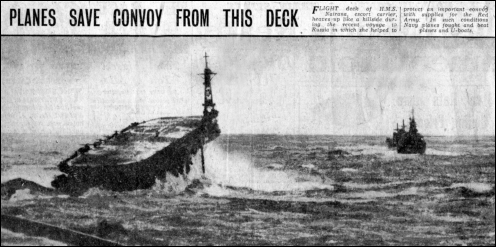 Convoy to Russia Duck The Swordfish slewed along the deck missing me by - photo 21