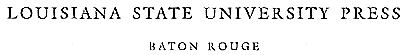 Page iv Copyright 1999 by Louisiana State University Press All rights - photo 2