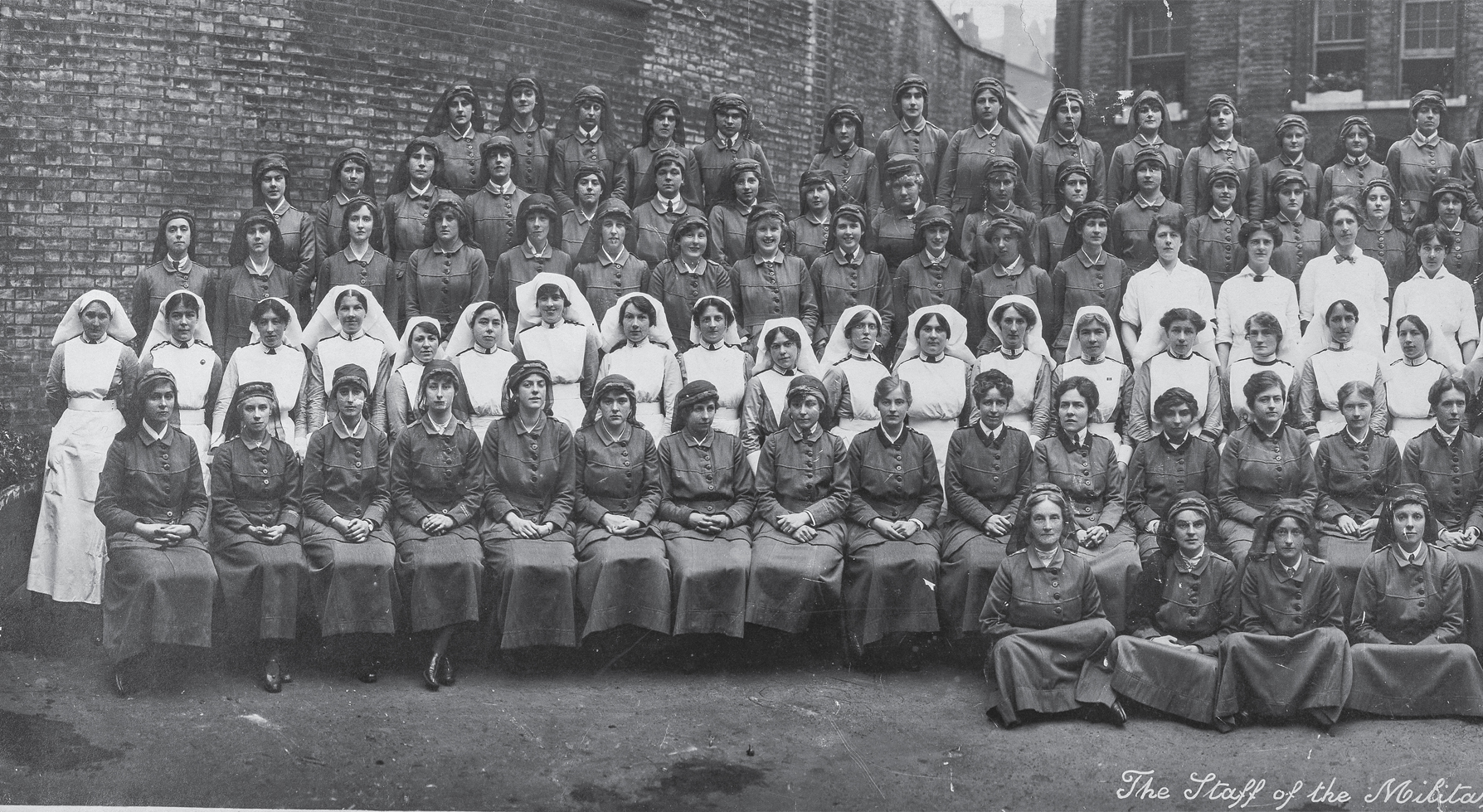 The Staff of the Military Hospital Endell St August 1916 BY KIND PERMISSION - photo 2