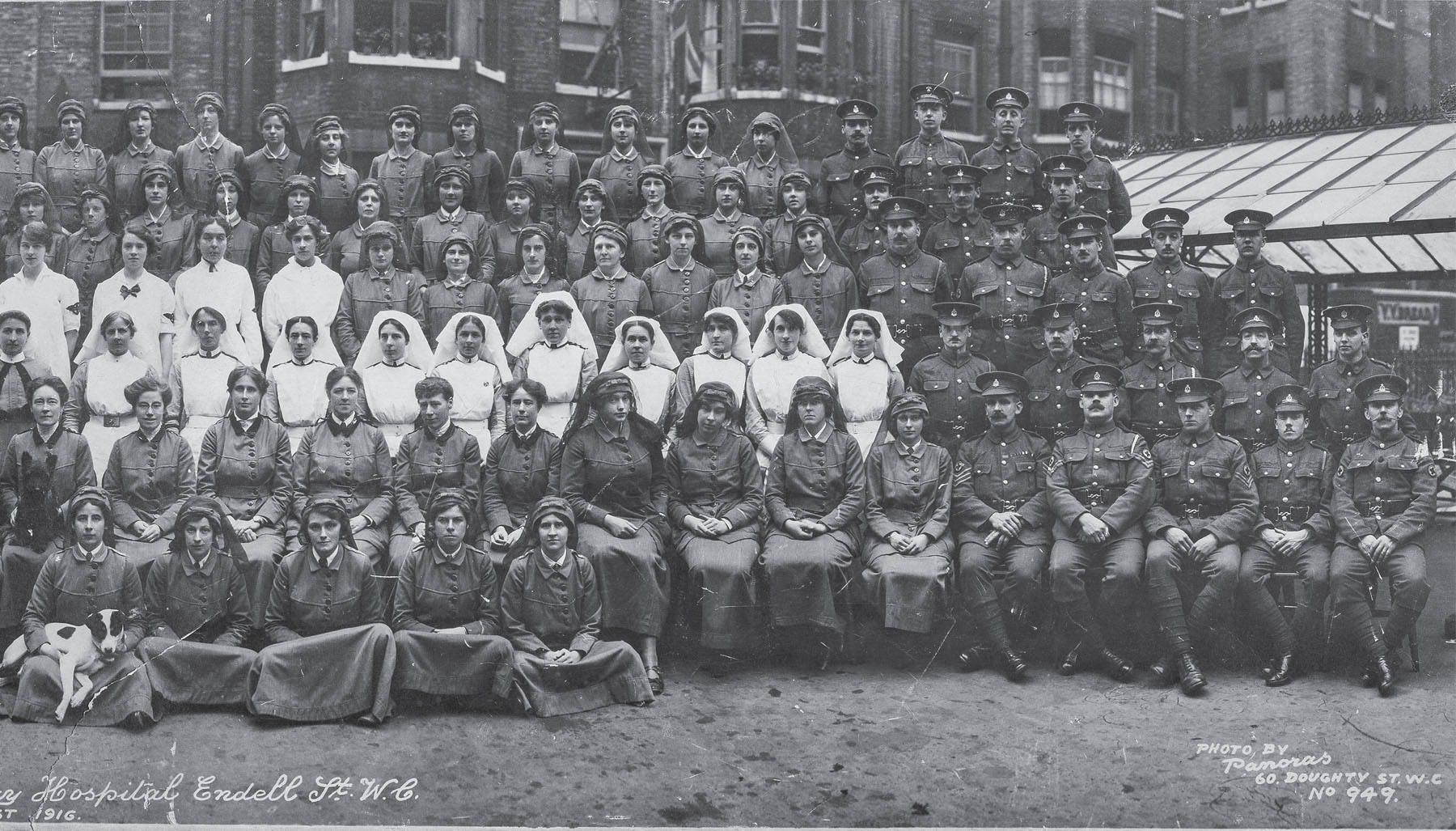 The Staff of the Military Hospital Endell St August 1916 BY KIND PERMISSION - photo 3