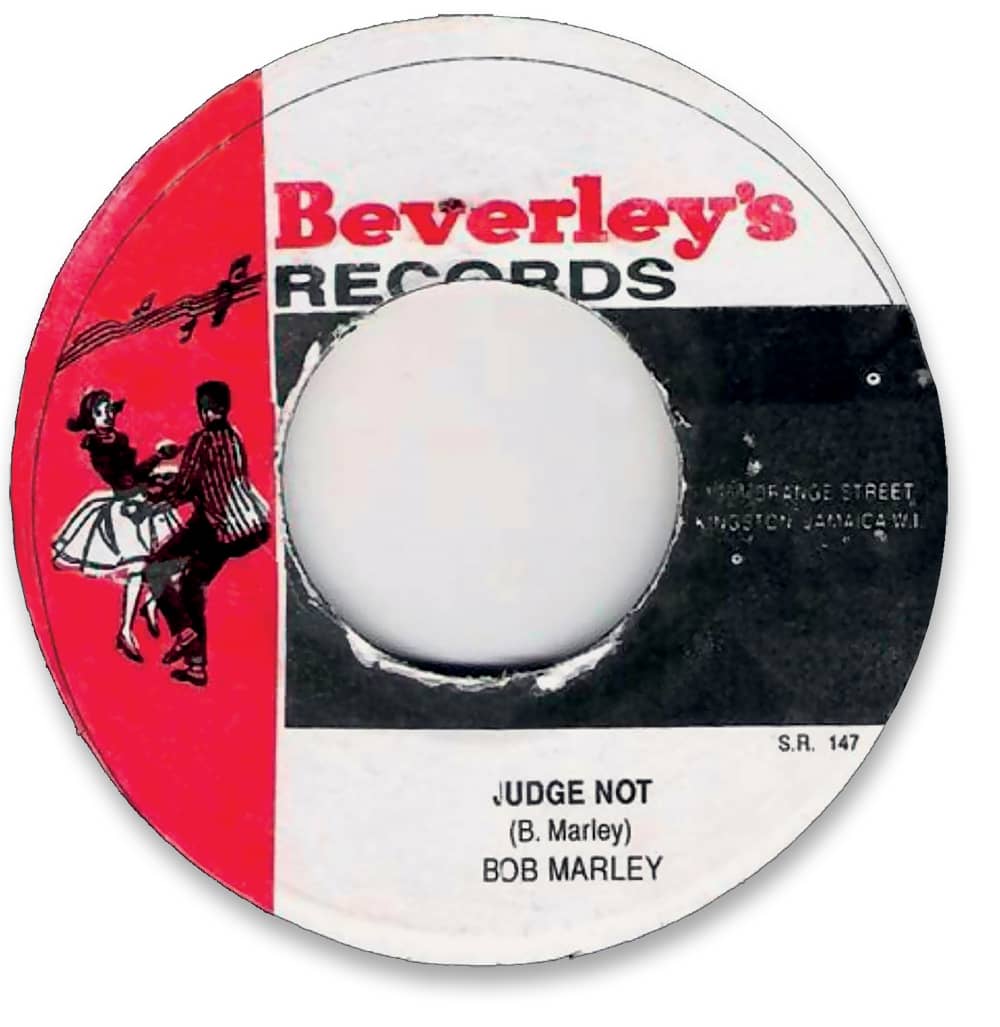 Judge Not was credited to Marley when it was issued as his debut single He was - photo 8