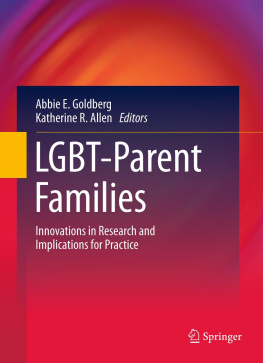 Abbie E. Goldberg - LGBT-Parent Families