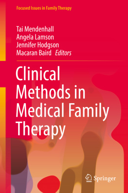 Tai Mendenhall - Clinical Methods in Medical Family Therapy
