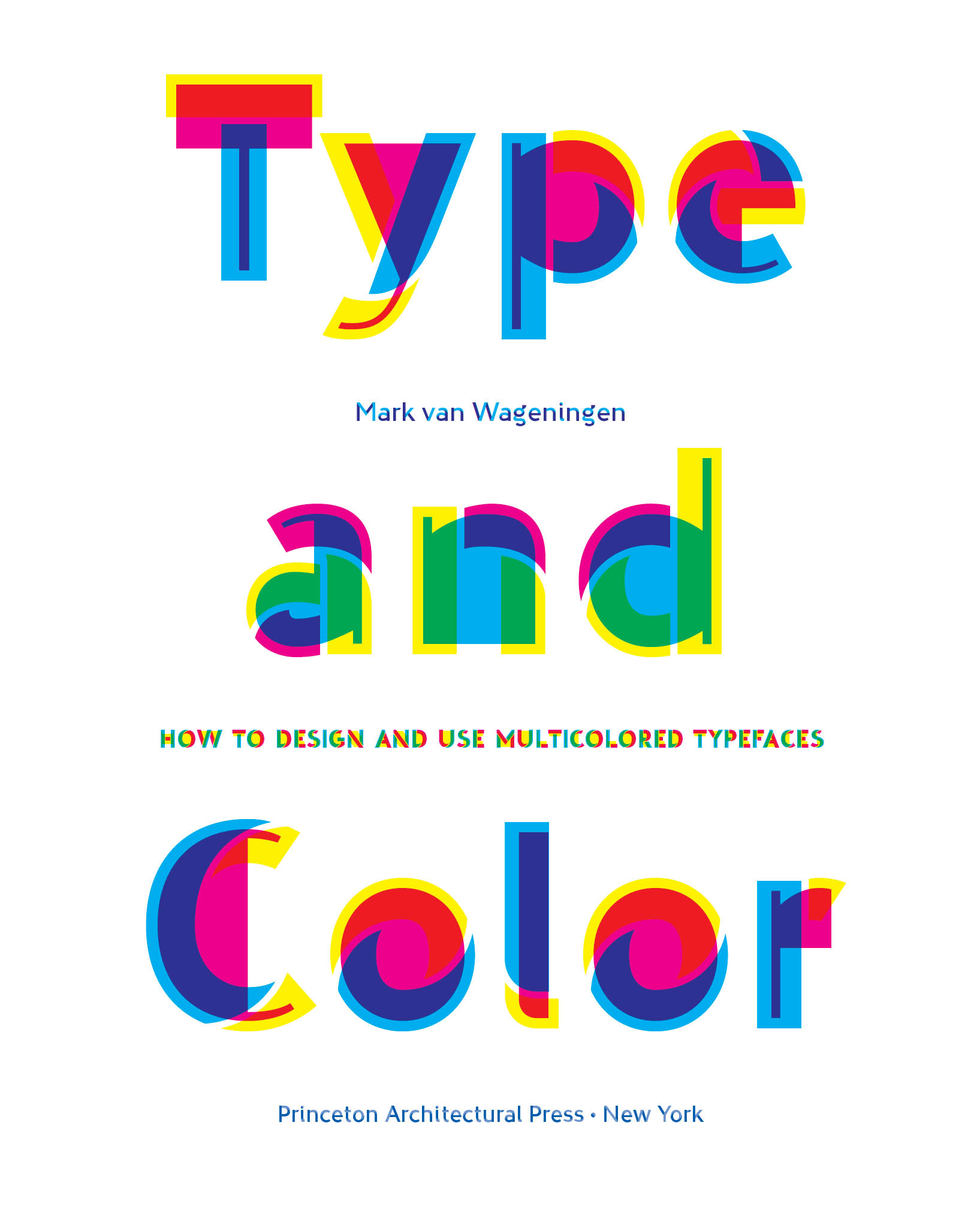 The color swatches depict the colors from which the individual typographic - photo 4