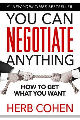 Herb Cohen - You Can Negotiate Anything