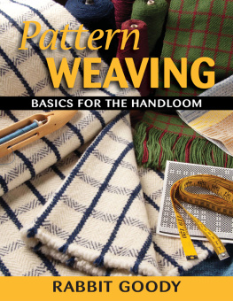 Rabbit Goody Pattern Weaving: Basics for the Handloom