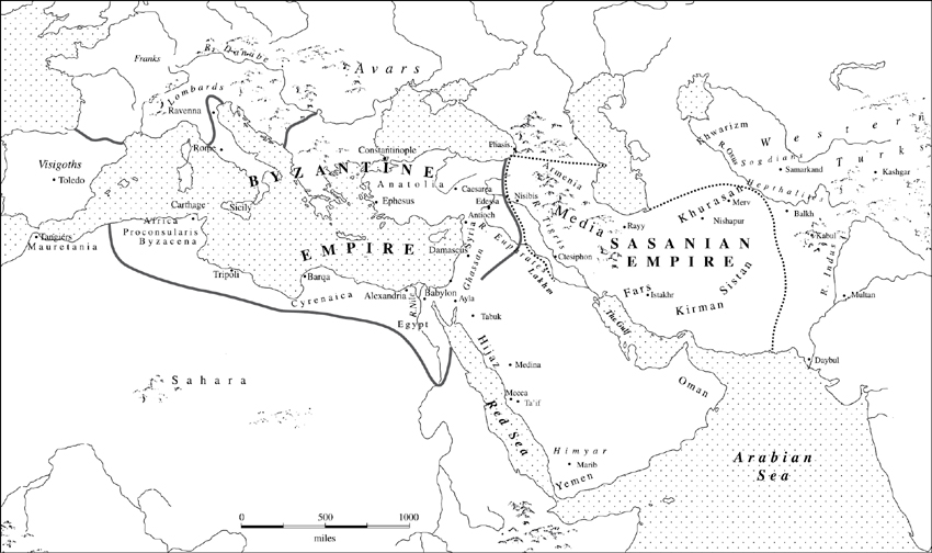 MAP 1 The World on the Eve of the Arab Conquests MAP 2 The Arab Empire in - photo 7