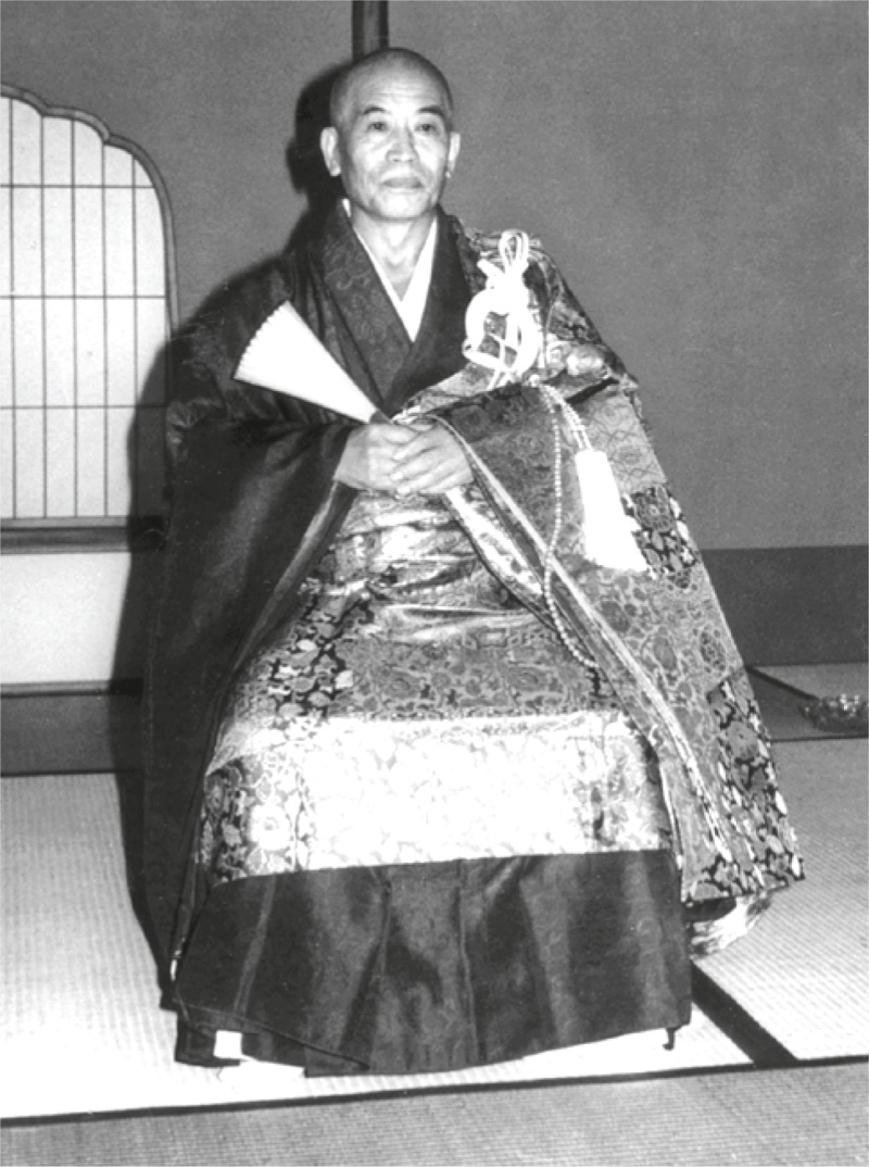 Omori Sogen Rotaishi at his Kaido ceremony October 1975 This was the ceremony - photo 1