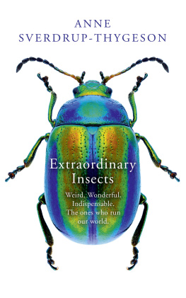 Anne Sverdrup-Thygeson - Extraordinary Insects: Weird. Wonderful. Indispensable. The ones who run our world.